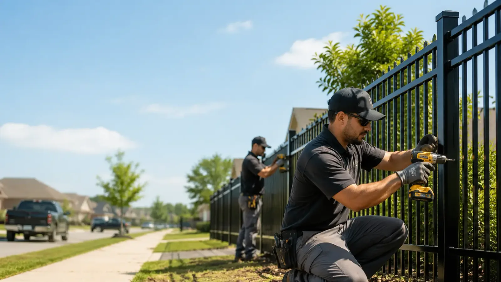 Metal Fence Installation in Todd, PA